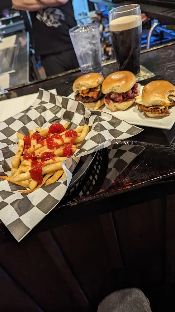 3 Sliders and Fries