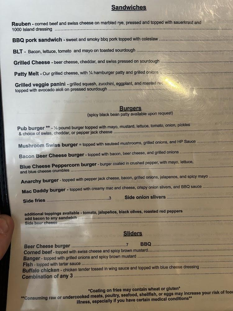 The Tattered Tartan Pub Menu image 4